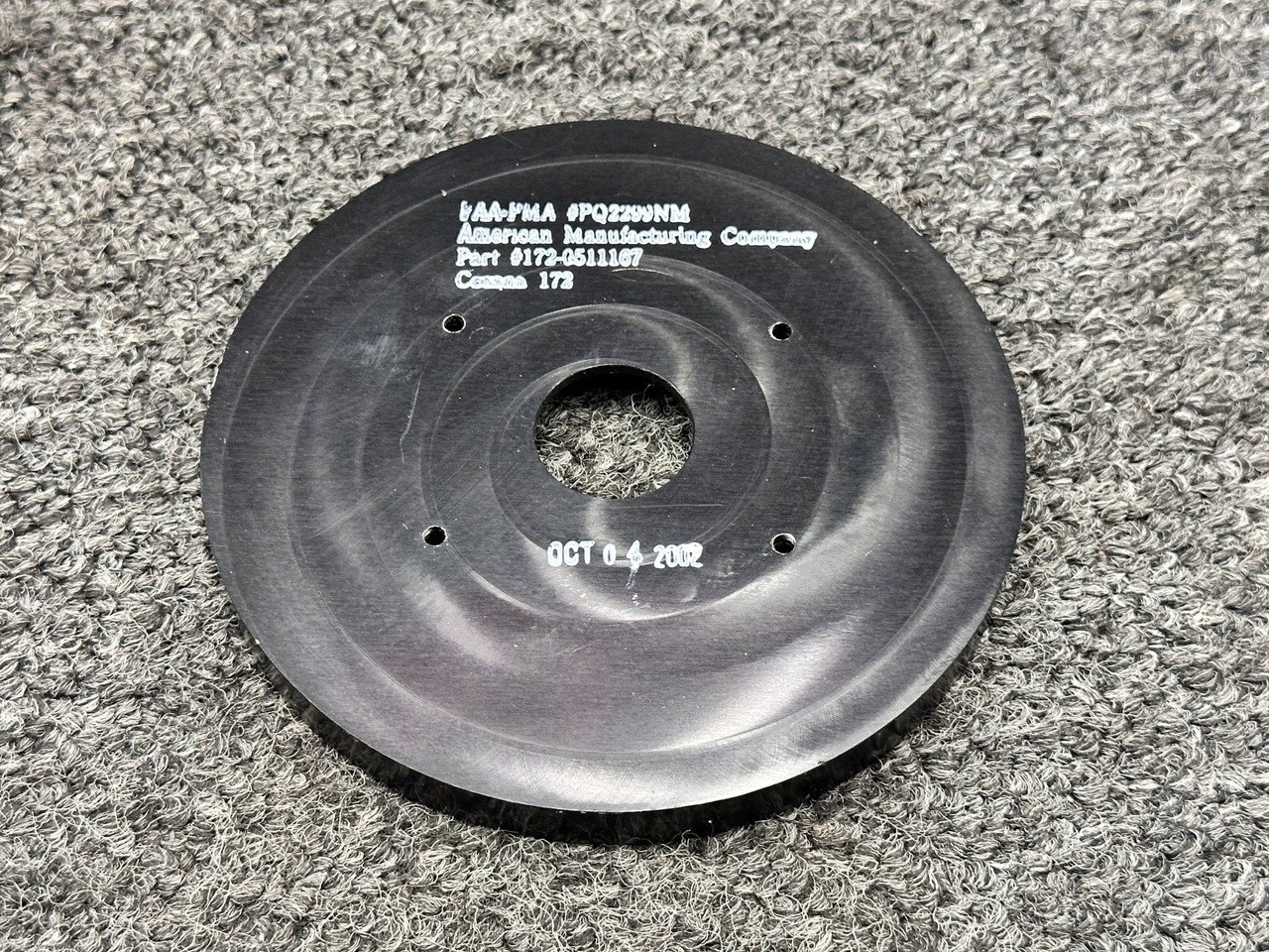 172-0511167 American Manufacturing Fuel Selector Plate