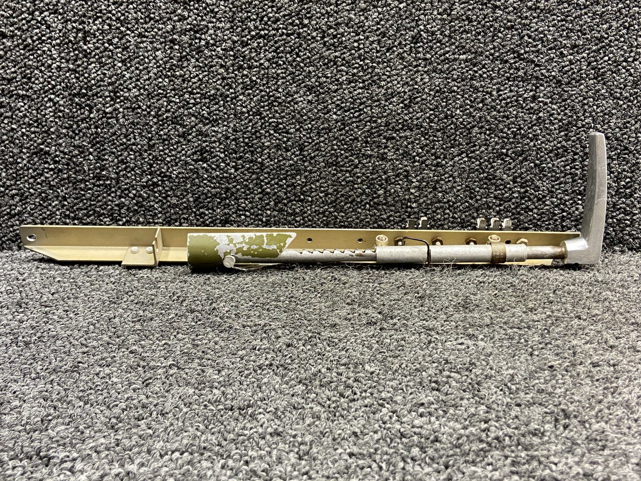 2013097-2, 2013062-2 Cessna 177RG Parking Brake Handle Assy w Support Angle