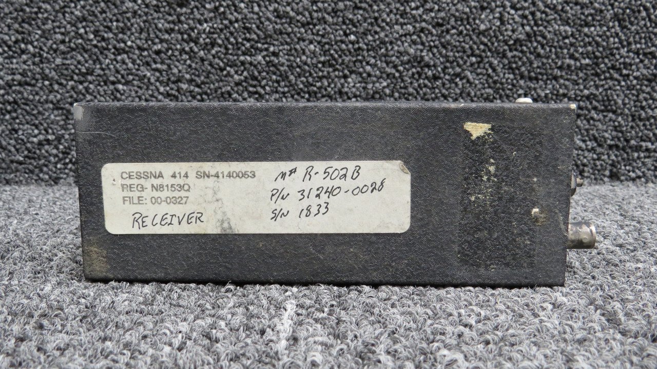 31240-0028 ARC R-502B Marker Receiver (Volts: 28) (Broken Connector)