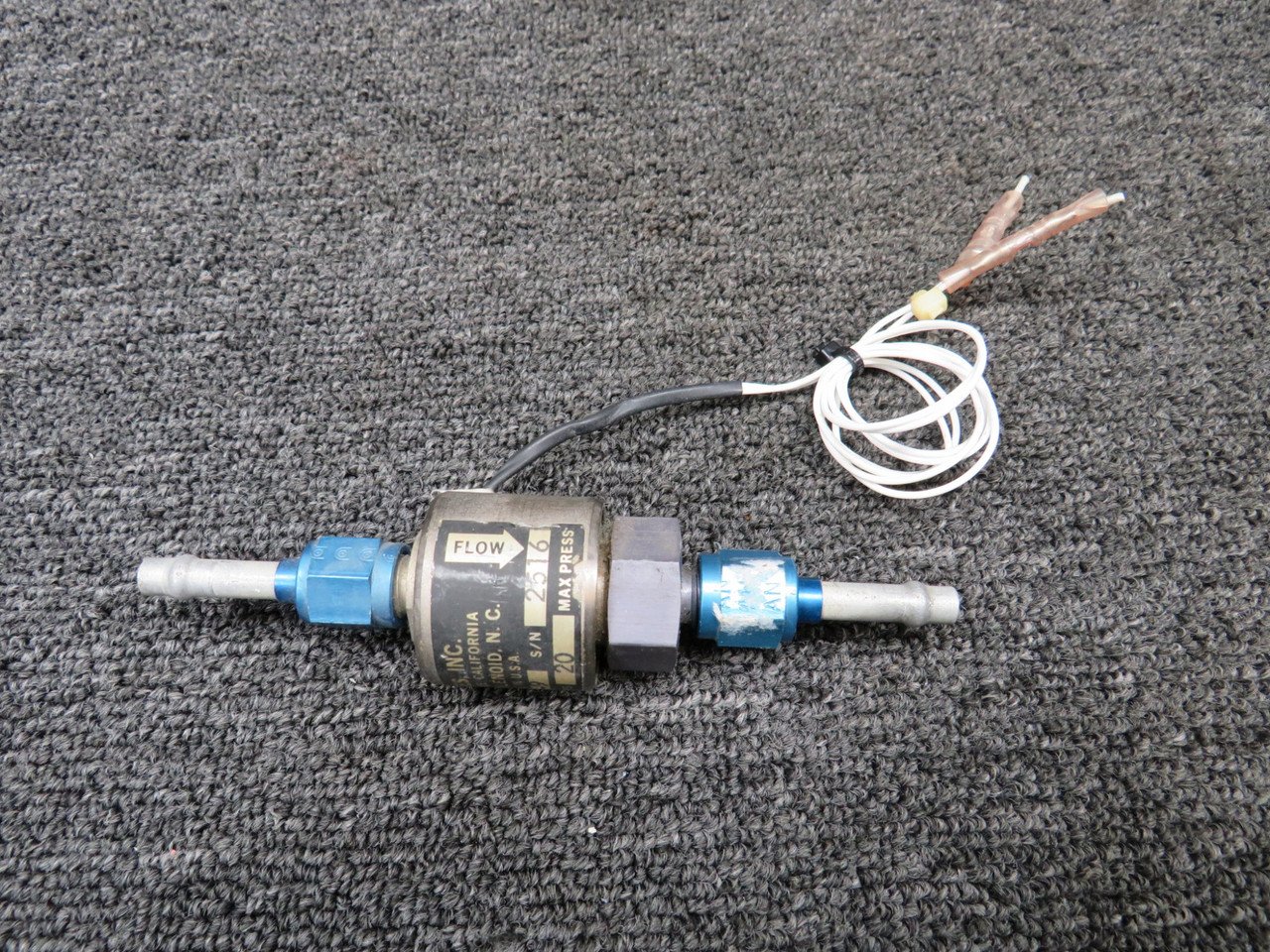 3423-00-9 Dukes Solenoid Valve Assembly (Amps: 0.6, Max Pressure: 20, Volts: 28)