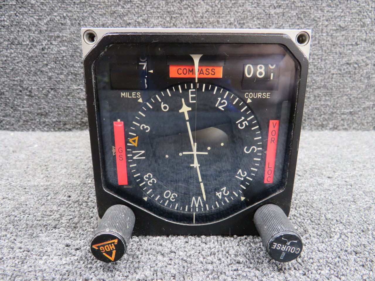 522-2782-004 Collins 331A-6A Course Indicator with Mounting Bracket (26V)