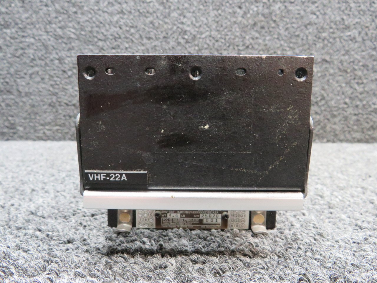 622-6152-001 Collins VHF-22A VHF Comm Transceiver with Mods (Minus Placard)