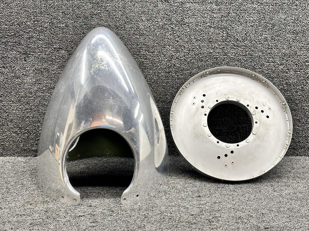 835-29, HTPC1904 Cessna 411 3-Blade Spinner with Bulkhead LH or RH (Patched)