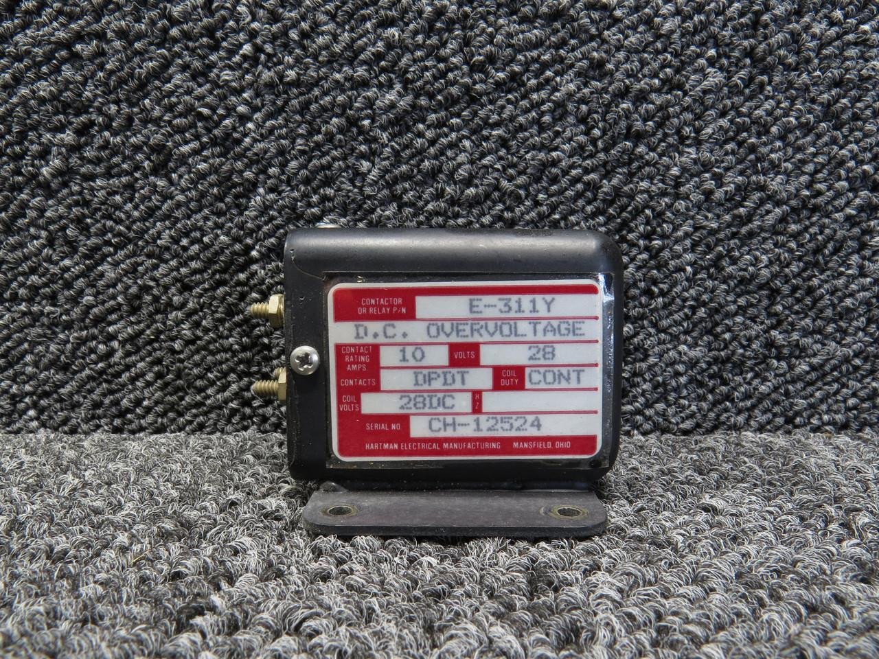 E-311Y Hartman Overvoltage Relay (Volts: 28) (Amps: 10)
