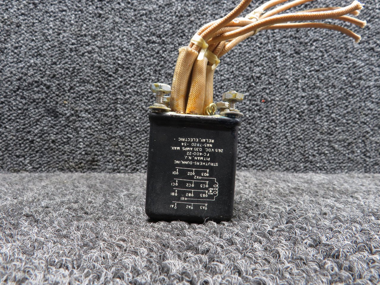 FC-400-22 (Alt: NA5-7820-34) Struthers Dunn Electric Relay (Volts: 26.5)